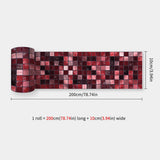 Miravelle Mosaic Trim Panels – Waterproof Peel & Stick Wall Décor | Flexible Kitchen & Bathroom Backsplash Strips