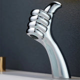 AquaFalls Solo BrassCascade – Solid Brass Waterfall Bathroom Faucet