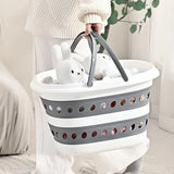 FlexStore Foldable Laundry Basket – 16L Collapsible Storage Tub | Space-Saving Multi-Purpose Carrier