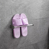 MetroRoll Adhesive Tissue Holder – Stainless Steel Toilet Paper Rack | Extended No-Drill Bathroom Organiser