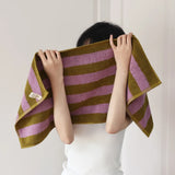 Maison Riviera Striped Cotton Towels – Luxury Hotel-Quality Bath & Beach Towel Set | Premium Jacquard Cotton