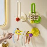 Velcora Punch-Free Wall Hook – Minimalist L-Shaped Storage Hook | Modern Bathroom & Kitchen Organiser