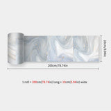 Miravelle Mosaic Trim Panels – Waterproof Peel & Stick Wall Décor | Flexible Kitchen & Bathroom Backsplash Strips