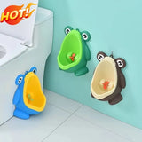SplashHop Frog Toddler Urinal – Interactive Boys’ Potty Training Toilet | Fun Wall-Mount Pee Trainer