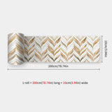 Miravelle Mosaic Trim Panels – Waterproof Peel & Stick Wall Décor | Flexible Kitchen & Bathroom Backsplash Strips