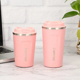 ThermaGo 380/510ml Insulated Travel Mug – 304 Stainless Steel Vacuum Cup | Leak-Resistant Lid | Portable Coffee Flask