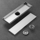 FlowCore Square Shower Drain – Brushed 304 Stainless Steel Floor Waste | Anti-Odour Bathroom Drain Cover