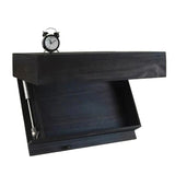Obscura Floating Storage Shelf – Hidden Compartment Wall Shelf | Secret Wooden Storage Organiser
