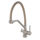 PureStream 3-Way Kitchen Mixer Tap – Filtered Water Faucet | 360° Swivel Hot & Cold Sink Mixer