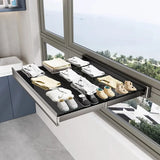 AeroFold Wall Storage Rack – Foldable Aluminium Coat & Towel Organiser | Modern Space-Saving Wall Hook