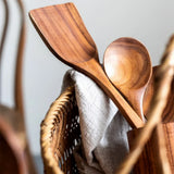 HearthCraft Wooden Utensil Collection – Luxury Cooking Tool Set with Wooden Storage Holder | Eco-Friendly Kitchen Essentials