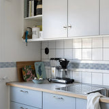 Miravelle Mosaic Trim Panels – Waterproof Peel & Stick Wall Décor | Flexible Kitchen & Bathroom Backsplash Strips