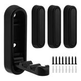 Valmere Folding Wall Hooks – Zinc Alloy Space-Saving Hook Set | Modern Multi-Purpose Hanging Solution