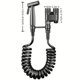 PureStream Bidet Spray Set – Dual Outlet Stainless Steel Hygiene Sprayer | Wall-Mounted Bathroom Cleaning System