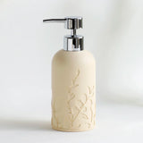 EleganceLine Luxury Resin Bathroom Accessory Set – 5-Piece Engraved Countertop Collection | Modern Classic Bathroom Décor