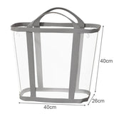 AirNest Foldable Laundry Basket – Breathable Mesh Storage Hamper | Portable Family Organiser
