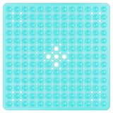 AquaGrip Non-Slip Shower Mat – Quick-Drain PVC Bath Safety Mat | Secure Suction Grip Design