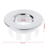 LuxeTrim Brass Overflow Cover – Universal Bathroom Sink Overflow Ring | Decorative Basin Drain Accent