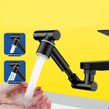FlexiFlow Pro 360 Faucet Extender – Rotating Splash-Free Aerator | Extendable Water-Saving Sink Attachment
