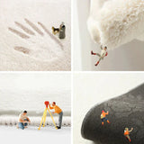 Veloursa Velvet Bath Rug – Absorbent Non-Slip Floor Mat | Modern European Home Décor