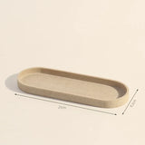 Calacéra Ceramic Bathroom Accessories Set – Stone-Effect Luxury Vanity Collection | Modern Spa Bathroom Décor