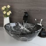 Veloura Oval Countertop Basin – Gloss Ceramic Vessel Sink | Modern Luxury Bathroom Wash Basin