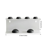 SteelHold Wall-Mounted Hair Tool Organiser – Carbon Steel Styling Storage Rack | Space-Saving Bathroom Solution