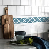 Miravelle Mosaic Trim Panels – Waterproof Peel & Stick Wall Décor | Flexible Kitchen & Bathroom Backsplash Strips