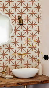 Terravelle Boho Tile Decals – Self-Adhesive Mediterranean Vinyl Stickers | Decorative Wall & Floor Panels