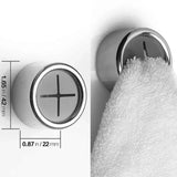 SnapHold Adhesive Towel Grip – No-Drill Wall Cloth Holder | Compact Kitchen &amp; Bathroom Organiser