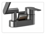 AquaTwist FlexPro Basin Mixer – 360° Swivel Bathroom Faucet | Dual-Handle Hot & Cold Sink Tap