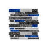 MarbleVogue Peel & Stick Tiles – Black & White Marble Wall Decals | Waterproof PVC Home Upgrade Stickers