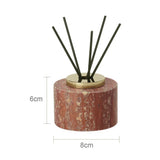 Aurello Red Travertine Bathroom Accessories Collection – Natural Stone Spa Luxury | Vintage Bathroom Décor
