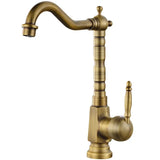 Bellmont Aurelia Swivel Basin Mixer – Vintage Gold Bathroom & Kitchen Tap | 360° Rotating Spout