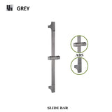 Elevare SlideRail Shower Set – Adjustable Stainless Steel Handheld Shower System | Modern Water-Saving Bathroom Upgrade