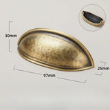 Atelier Forge Hammered Brass Handles – Vintage Bronze Cabinet Pulls | Artisan Furniture Hardware