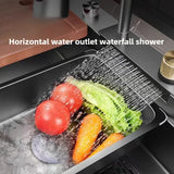 TitanFlow Stainless Steel Kitchen Sink Set – Heavy-Duty Single Bowl Sink | Modern Utility Basin with Faucet & Soap Dispenser