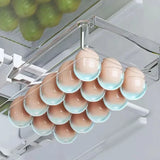 ClearNest Fridge Storage Drawer – Transparent Under-Shelf Refrigerator Organiser | Space-Saving Food Container