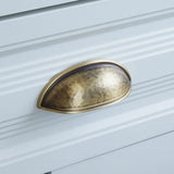 Atelier Forge Hammered Brass Handles – Vintage Bronze Cabinet Pulls | Artisan Furniture Hardware