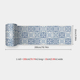 Miravelle Mosaic Trim Panels – Waterproof Peel & Stick Wall Décor | Flexible Kitchen & Bathroom Backsplash Strips