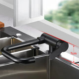 AeroFold Kitchen Mixer Tap – Foldable 360° Swivel Faucet | Dual Spray Hot & Cold Sink Mixer