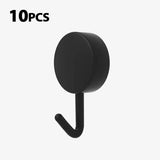 Velmora StickMate Self-Adhesive Silicone Wall Hooks – Strong No-Drill Multipurpose Hanging Hooks (5 or 10 Pack) | Removable Space-Saving Home Organisers