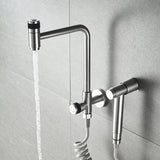 SteelFlow Pro360 Utility Faucet – 3040 Stainless Steel Swivel Tap | Cold Water Kitchen & Outdoor Sink Mixer