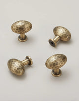 Atelier Forge Hammered Brass Handles – Vintage Bronze Cabinet Pulls | Artisan Furniture Hardware