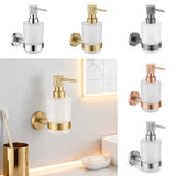 Roséva Luxe Bathroom Accessory Set – Brushed Rose Gold Wall-Mounted Hardware Collection | Modern Stainless Steel Décor