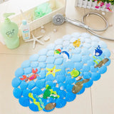 ComfortPaw Anti-Slip Bath Mat – Kids & Seniors Safety Shower Mat | Soft Massage Grip Design