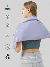 ActiveSwift Quick-Dry Sports Towel 40 × 80 cm – Lightweight Microfibre Gym Towel | Sweat Absorbent | Travel Pouch Included