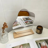CloudÉclat Decorative Vanity Mirror – Irregular Acrylic Table Mirror | Modern Cloud-Inspired Design