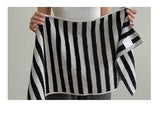 Étoffé Striped Cotton Towels – Ultra-Soft Absorbent Bath & Face Towels | Luxury Combed Cotton Collection