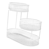 Eloria FruitElegance Metal Wire Fruit Basket – Modern Open-Design Fruit & Vegetable Storage Bowl | Stylish Kitchen Counter & Dining Table Centrepiece